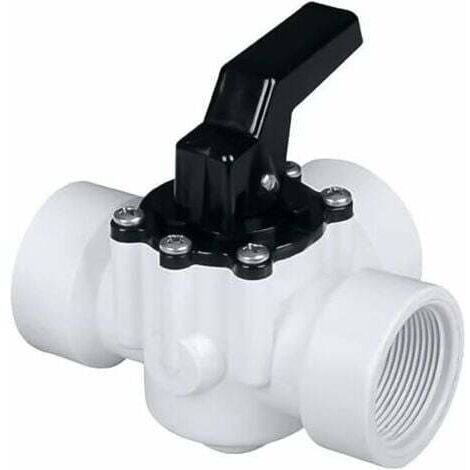 AIPER Vanne d'inversion de piscine - 1 1/2 pouce femelle - 3 voies Vanne d'inversion de piscine de remplacement - Vanne de remplacement pour piscines et spas (1/4)