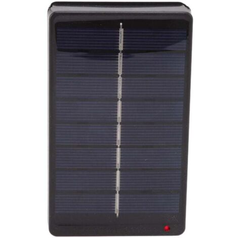 AIPERQ Jeffergarden Boîtier de chargement de chargeur de batterie à panneau solaire 1W 4V pour piles AA AAA 1.2V, fournitures d'extérieur (1/4)
