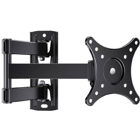 Coocheer – Support mural TV 14-43 pouces – pivotant +5°/-15° – extension 350 mm – charge max 18 kg – pour écrans plats LED, LCD, OLED (1/5)