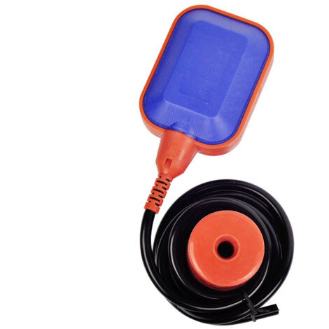 Interrupteur à flotteur, câble automatique 5 m, adapté au commutateur de niveau du réservoir d'eau de piscine domestique (rouge) (1/5)