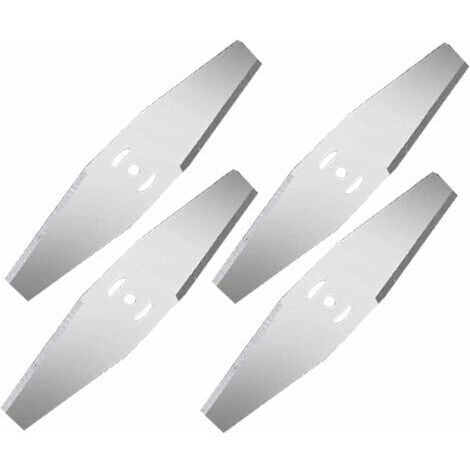 Aiperq Remplacement des Têtes de Lame de Coupe-Herbe Tondeuse à Gazon Lames de Débroussailleuse Têtes de Lame De Désherbant(Blade x 4) (1/4)