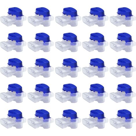 Aiperq – Connecteurs de câbles pour robot tondeuse – 25 raccords remplis de gel étanches – Réparation et extension fil électrique basse tension (1/5)