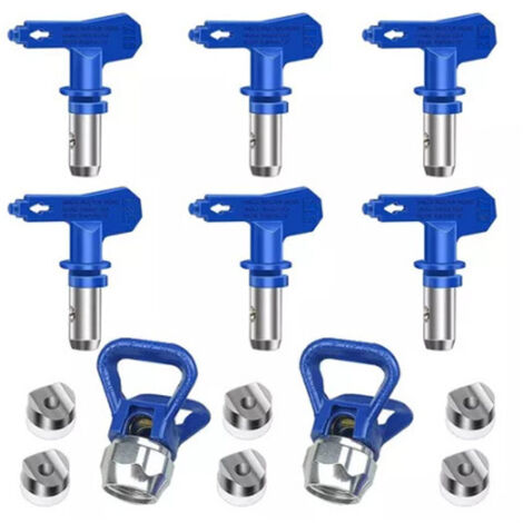 6 Pièces Buse de Pulvérisation Airless, Buses de Pulvérisation Réversibles sans Air, Buse Airless pour Pistolet à Peinture Haute Pression (Tapez 211, 315, 417, 515, 517, 523) AIPERQ (1/4)