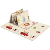 Tapis pliable pour bébé Grand tapis d'éveil imperméable, tapis d'éveil épais, tapis de jeu antidérapant et lavable, tapis de jeu pour bébé, tapis de sol pour tout-petits