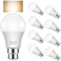 Ampoule Ménage Économie D'énergie LED Night Market Lampadaire 9W-E27 Blanc Chaud 3500K8 LED