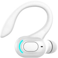 Casque sans fil Casque de course, casque Bluetooth 5.1 Casque sans fil Casque stéréo Crochet d'oreille Tout neuf Oreille unique