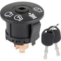 Interrupteur de clé 7 pôles pour tondeuse à gazon – compatible AYP, Craftsman, Delta (réf. 532193350), montage facile