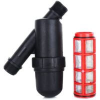 Filtro de riego por goteo de 3/4 de pulgada - Filtro de riego con malla de alta densidad para bomba de agua de riego por goteo para jardín, agricultura, filtro de agua para jardín