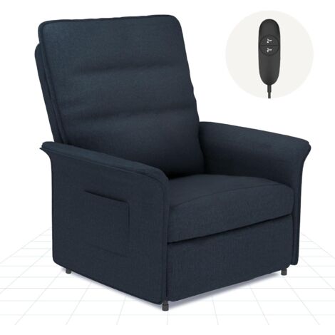 FlexiSpot Fauteuil Relax Inclinable Électrique, Gris Fumé