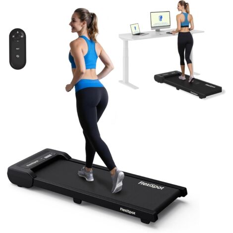 FlexiSpot Tapis de Marche jusqu'à 120 kg, Walking Pad 1-6, Noir