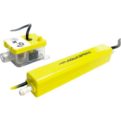 Mini pompe de relevage condensat 19 dB – Clim & Chaudière à condensation – 15 L/h – 12 m – AquaSpeed Silence+