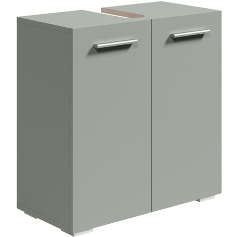 Mobiletto Jupiter 60 x 30 x 60 cm - Verde opaco - Mobili da bagno