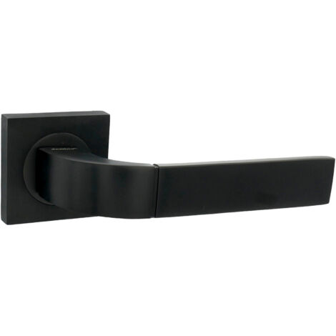 DOMINO Poignée de porte FOKUS-QR Noir Poignée Sans rosace Noir (1/5)