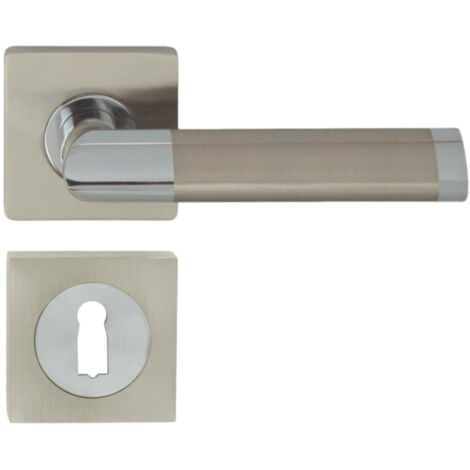 DOMINO Poignée de porte JARO QR ECO M6M9 BB Poignée avec rosace BB pour clé (1/5)