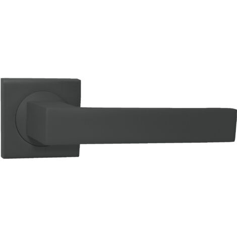 DOMINO Poignée de porte QUBIK-QR M8 Titan Poignée Sans rosace titane (1/5)