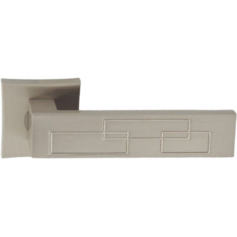 DOMINO Poignée de porte MAYA QR M9 Poignée Sans rosace Nickel (1/5)