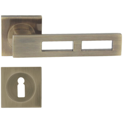 DOMINO Poignée de porte TOM II QR M3 BB Poignée avec rosace BB pour clé (1/5)