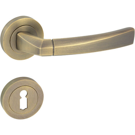 DOMINO Poignée de porte RAMY R M3 BB Poignée avec rosace BB pour clé