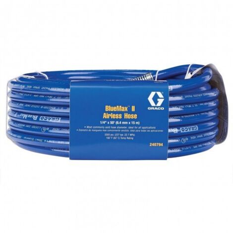 Graco – Tuyau flexible pour pulvérisateur – Longueur 15 m – Diamètre 1/4 pouce – Résistant à la corrosion – Pression maximale 3300 Psi