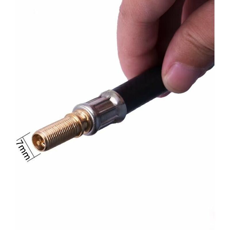 Rallonge De Buse D'air Et Adaptateur De Valve De Gonflage Pour Pneu Trottinette Xiaomi M365 / Pro (pièce De Rechange)