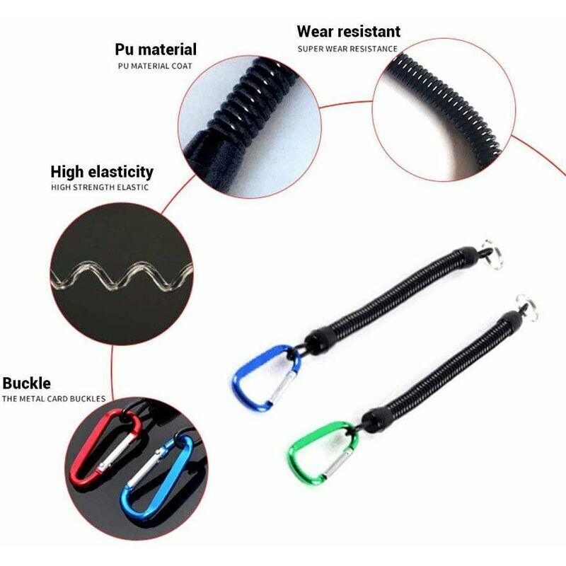 Corde Magnétique De Pêche Et Corde Télescopique - Anti-Perte - Pour Outdoor, Pêche, Randonnée