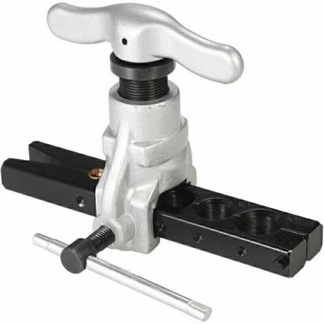 LaBlanc Evaseur évasement Excentrique Réfrigération Tuyauterie 6 Tailles de Matrices 1/4-3 / 4inch Conique Excentrique de 45 Degrés pour Tuyau d'acier doux d'aluminium de laiton de cuivre (1/5)