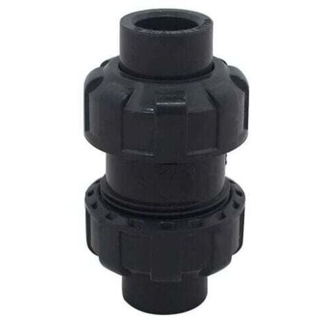 LaBlanc - Clapet anti retour a boule 20 25 32 40 50 63mm clapet piscine clapet antiretour anti refoulement pvc vanne soupape anti retour (Diamètre intérieur 32mm) (1/4)