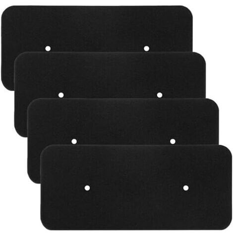 LaBlanc - 4 pièces Filtre en mousse pour sèche-linge, Hoover Candy 40006731 Filtre pour sèche-linge, Filtre en mousse pour sèche-linge à pompe à chaleur 275 × 125 × 10 mm (1/5)