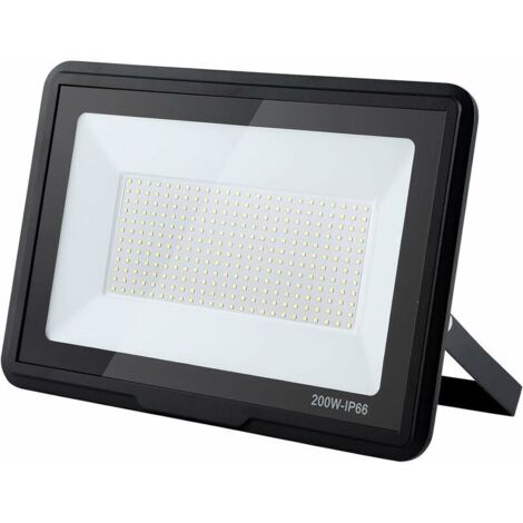 Spot LED Extérieur, Projecteur LED 200W, 20000LM Projecteur LED Extérieur, 6000K Blanc Froid IP66 Imperméable LED Exterieur pour jardin, Garage,Patio,Grange,Cour (1/5)