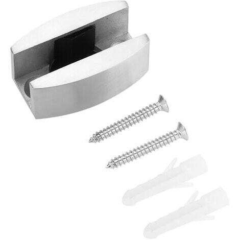 Guide de Plancher de Porte Coulissante en Verre Guide de Rouleau de Plancher en Acier Inoxydable 304 Système de Porte Coulissante Accessoires pour Portes coulissantes en Verre Sans Cadre (1/5)