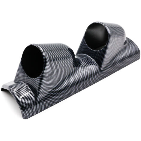 52mm Support de Jauge de Voiture Universel, Support de Dosette de Montage de Pilier, Universelle Support de Jauge de Compteur de Sport de Course Robuste (Double trou) (1/5)