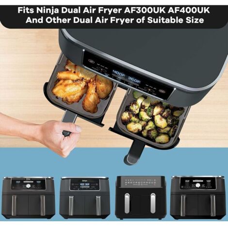 Moules En Silicone Pour Air Fryer Dual - Compatible Ninja, Instant Pot Et Autres