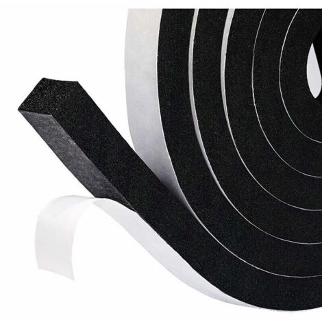 Lablanc – Joint adhésif en mousse caoutchouc 15mm x 8mm x 2m – Isolation acoustique et thermique – Résistant à l'humidité et aux températures extrêmes (1/5)