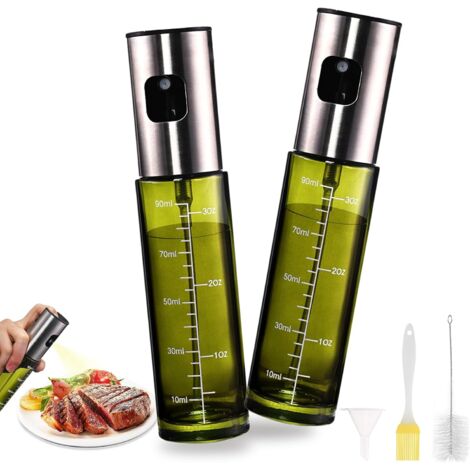 ActivoTex Pulvérisateur D'huile De Cuisine 2 Pièces 300 Ml