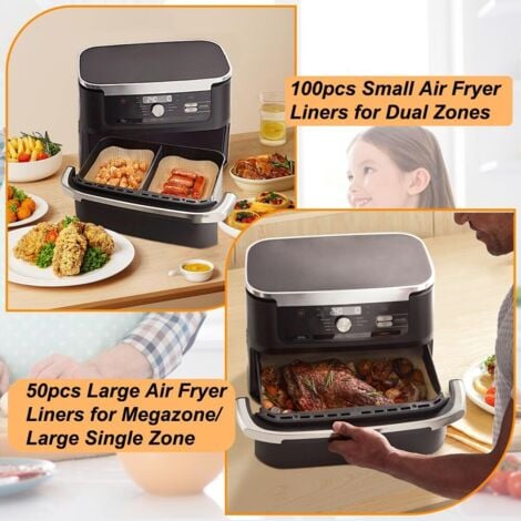 LaBlanc Papier Cuisson pour Ninja Foodi FlexDrawer Air Fryer 10