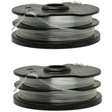 EPLZON Bobines Fil Nylon Pour Tondeuse Parkside LIDL PRT 550 PRTA 20-Li - 3 Bobines + 1 Couvercle