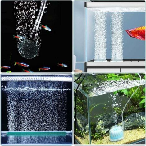 Pompe à Air Aquarium USB Rechargeable - 1.5W, 3L/min - Silencieuse & Puissante - 8