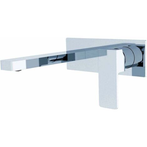 Complète en Cuivre Sans Plomb Robinet Mural Pour Salle de Bain,Robinet Mural de Lavabo Pour Salle de Bains Robinets de Baignoires Mitigeur 3015-07A Chrome (1/5)