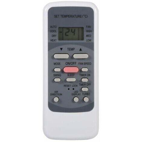 R51K/BGE Télécommande De Rechange Pour Climatiseur Kelvinator R51K