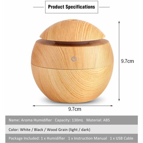 Humidificateur D'air Multifonctionnel Usb Pour Bureau Avec Veilleuse Pour Chambre A Coucher Chambre De Bebe Table De Chevet Bureau   Configuration Standard   Blanc Lapin
