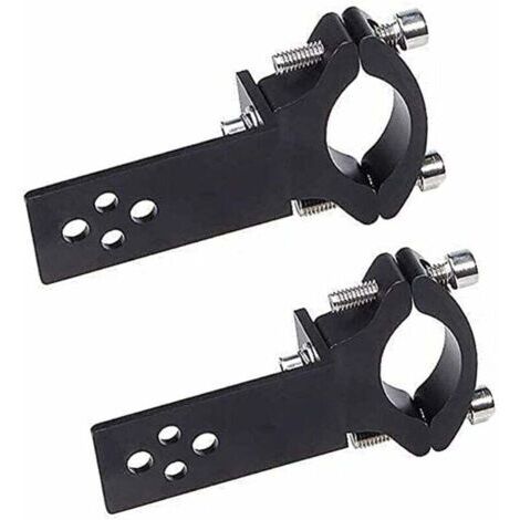 Lot 2 Colliers Serrage Levier Frein M6 Aluminium - Guidon 22mm Dirt Bike