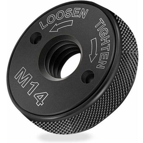 LaBlanc - Ecrou de Serrage Rapide M 14, Écrou à serrage rapide SDS Clic M14 Écrou de blocage SDS-clic M 14 pour meuleuse Bosch, Black&Decker, Dewalt, Flex, Hitachi, Metabo, Makita t (1/5)