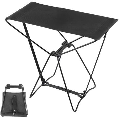 Tabouret Pliant Portable Ultra-léger - Support 100 Kg, Tissu Oxford, Idéal Camping, Pêche, Jardin, Plage, Barbecue - 2