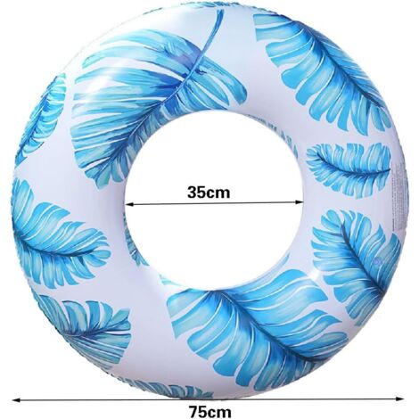 Bouée Gonflable 60 Cm Pour Enfants 3-6 Ans – Anneau Piscine PVC, Charge 14-20 Kg – Cadeau été