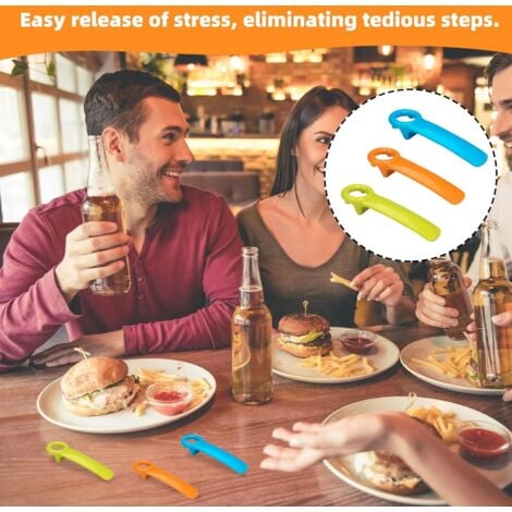 Vibbang 2 Pièces Ouvre-Bocal Sans Effort Pour L'Arthrite, Ouvre-Boîte