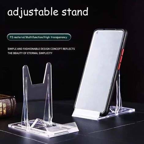 CHEVALET,9 inch--Présentoir De Plateau En Plastique Transparent À La