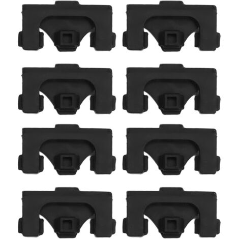 Lot De 8 Pare-chocs En Caoutchouc Pour Friteuse à Air, Embouts Rectangulaires En Caoutchouc De Silicone Pour Friteuse à Air, Pieds En Caoutchouc De Silicone Pour Friteuse à Air, Pièces De Rechange Pou (1/5)