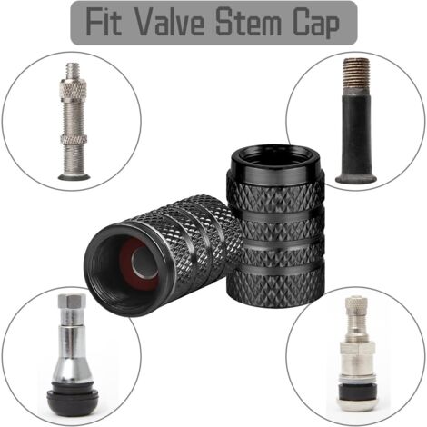 Bouchons De Valve Pour Pneu - Compatibles Mini Cooper Et Autres, Couleur CS, Lot Neuf, Petit Accessoire Pratique