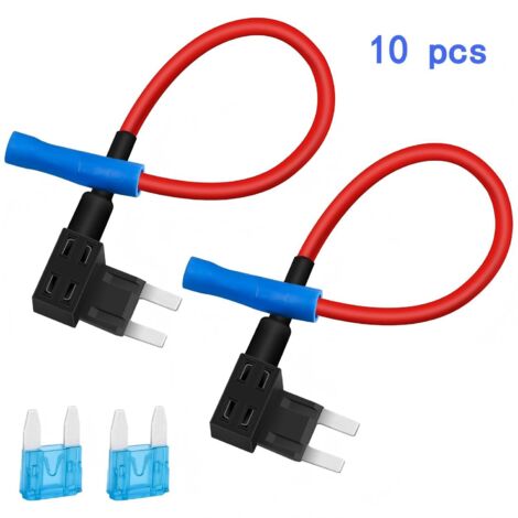 Adaptateur Pour Fusibles Plats Standard Voiture - Compatible Avec La Plupart Des Modèles