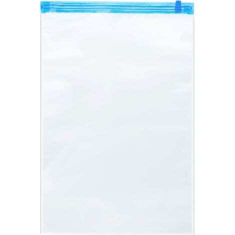 Intirirlife Lot De 10 Sacs Sous Vide 50x70 Cm – Housses De Rangement Compression Pour Vêtements, Couettes, Linge De Lit – Gain De Place Économique Et Pratique